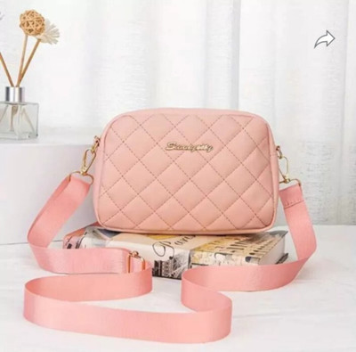 house of common Pink Sling Bag HAMZABK-PH-ADJ_19