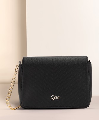 Qisa By Lavie Black Sling Bag Wade