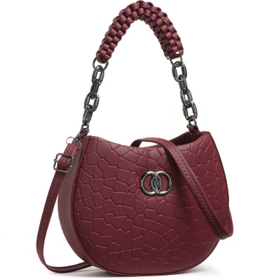 Zaxcer Maroon Sling Bag Sling bags | Cross body bags | Mini bags | Small bags
