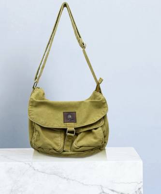 Khaki sling bag hotsell