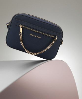 MICHAEL KORS Blue Sling Bag JET SET ITEM