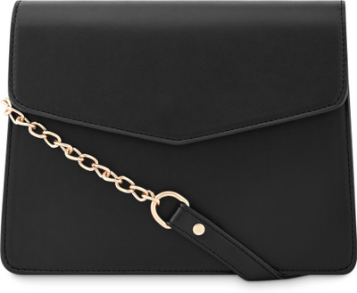 Fastrack Black Sling Bag Solid