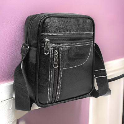 house of common Black Sling Bag Men Sling Bag extra large