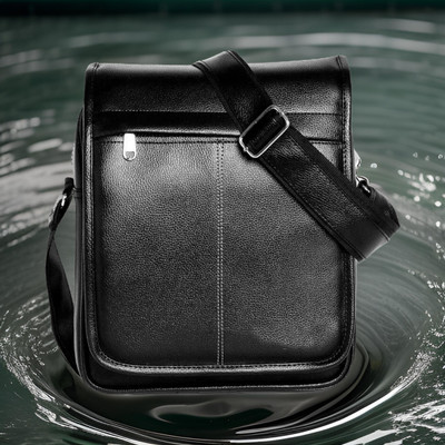 house of common Black Sling Bag Men Sling Bag extra large (S-11*8.5*3)