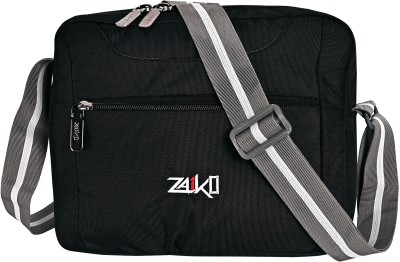 zaiko Black Sling Bag CLassic Polyester Sling Bag