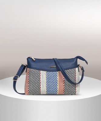 Exotic Blue Sling Bag Glen Plaid Sling Bag