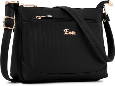 Sling bags black colour shop