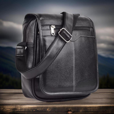 JairaJ Black Sling Bag Men Sling Bag side bag for men(S-11*11)