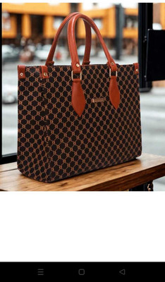SA BAGS Brown Shoulder Bag tote bag for women