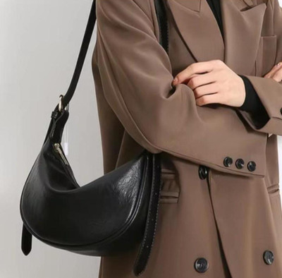 LIZIQI Black Sling Bag Trendy korean Sling Bags for women