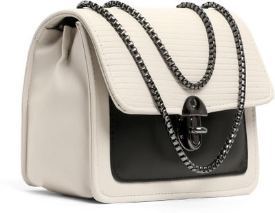 Nariox White Sling Bag NEW STYLISH SLING BAG FOR GIRLS AND WOMENS