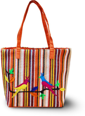 Ecomfd Multicolor Tote Storite Handmade Tote Bag for Women | Eco-Friendly Casual Handbag