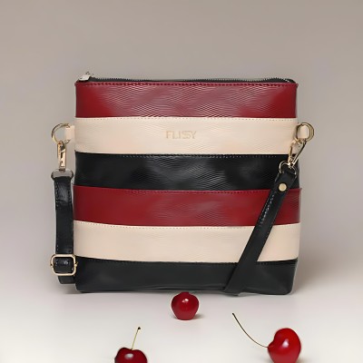 Flissy Red Sling Bag Metro Mod Crossbody Bag