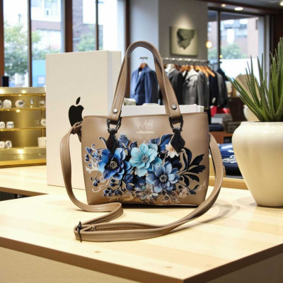 MSCOLLECTIONS Beige Hobo MS Fashionable Party And Office Wear Sling Bag For Womens And Girls (Pack Of 1)