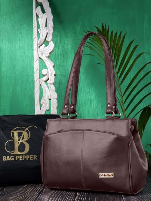 Bag Pepper Multicolor Hand-held Bag Women PU Solid Handbags Shoulder Hobo Bag Ladies Formal Purse for office