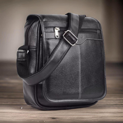 JairaJ Black Sling Bag Men Sling Bag extra large