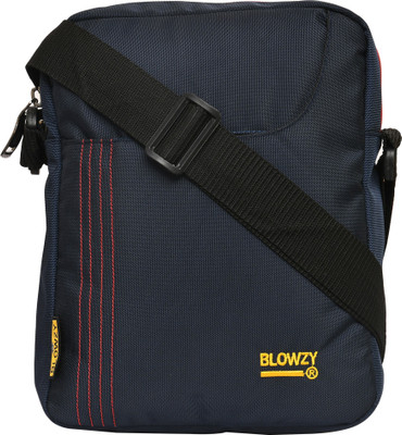 Blowzy Bags Blue Sling Bag Stylish travelling Bag Small Sling Cross Body Travel Office Business Bag for