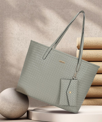 Fastrack Grey Shoulder Bag Textured