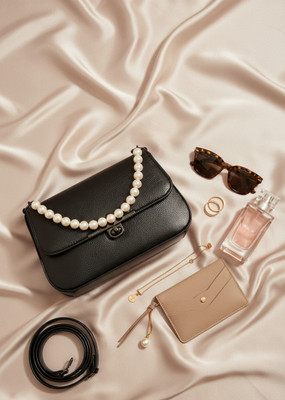 DONICY Black Sling Bag Sling bag for girls