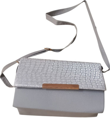 Rudra Enterprises Grey Sling Bag Bag 06