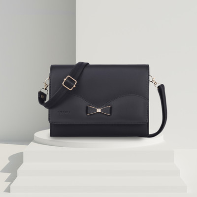 Reshu Black Sling Bag stylish sling bag for women