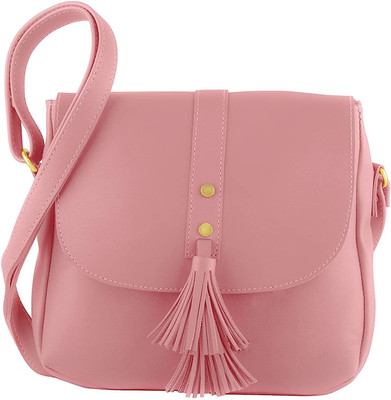 LASLY Pink Sling Bag Women's Sling Bag Pink