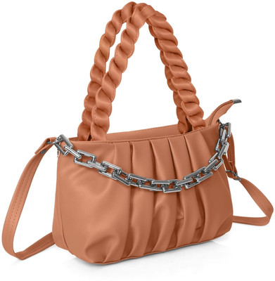 house of common Tan Sling Bag Chanki chain_HOC(Pack of 2)