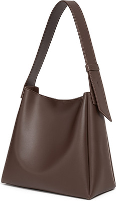 Ghuchadu Brown Tote Women’s Premium PU Leather Large Shoulder Bag | Daily & Office Tote