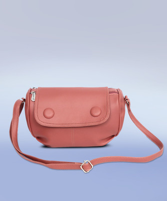 Leather Land Pink Sling Bag Gorgeous Grape Pink