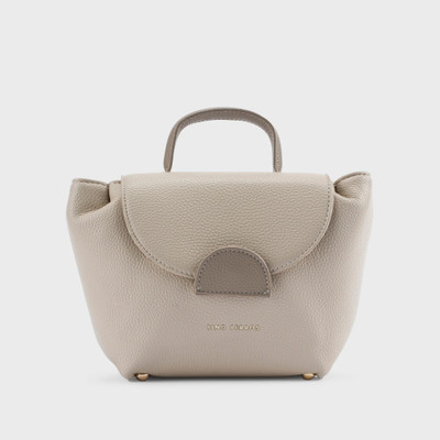 LINO PERROS Beige Sling Bag Monroe Satin