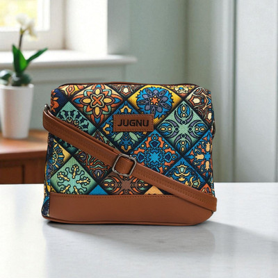 Jugnu Blue Sling Bag RND_BTM_4