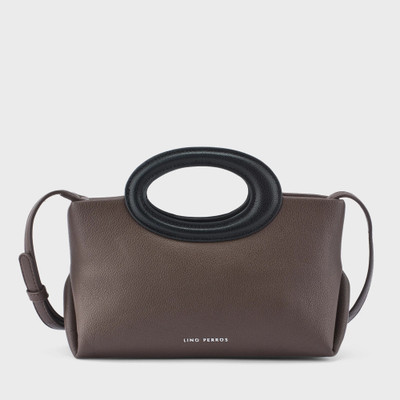 LINO PERROS Brown Sling Bag Monroe