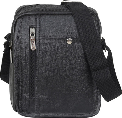 Blowzy Bags Black Sling Bag Stylish Small Sling Cross Body Travel Office Business One Side Shoulder Bag