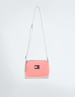 TOMMY HILFIGER Pink Sling Bag Tjw Uncovered Camera Bag