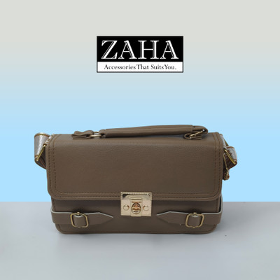ZAHA Khaki Sling Bag Heritage Sling Bag