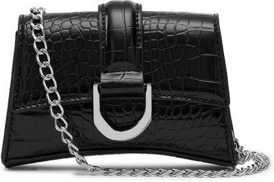 Miraggio Black Sling Bag Stormy Mini Sling Bag