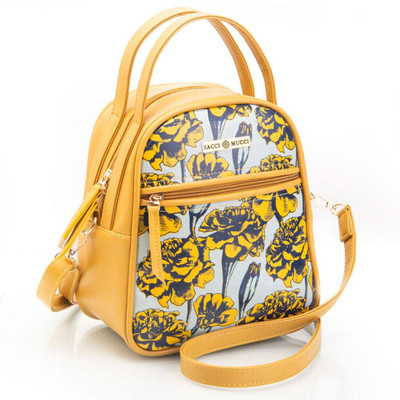 house of common Yellow Shoulder Bag Women's Satchel Bag | Ladies Purse Handbag | Women's Handbag -Marigold