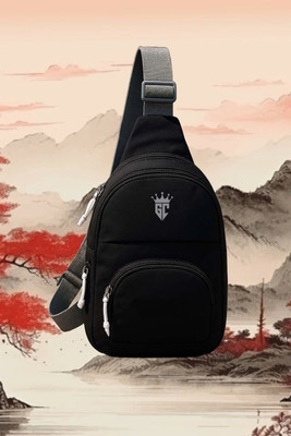 worng Black Sling Bag Men’s Travel Crossbody Sling Bag – Lightweight & Comfortable