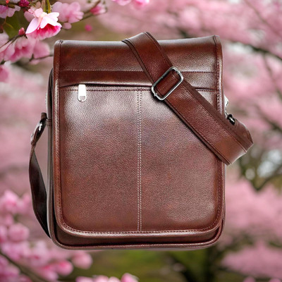 JairaJ Brown Sling Bag Men Sling Bag extra large