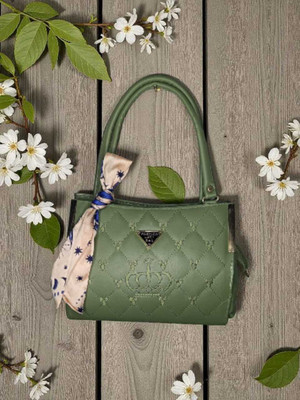 radhagovindart Green Sling Bag RDA-OLG-BAG-M