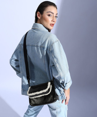 DKNY Black Sling Bag R23EWT63BNR(Pack of 2)