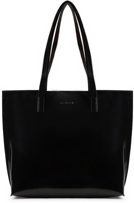 Fastrack Black Tote Patent Finish
