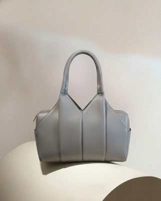 Bourgette Grey Shoulder Bag Black Solid Shoulder Bag