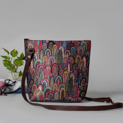 Hamensch Green Sling Bag Sling for Women Casual&Evening Party