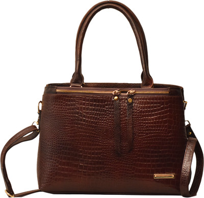 ManatLeather Brown Sling Bag ML-122-Brown