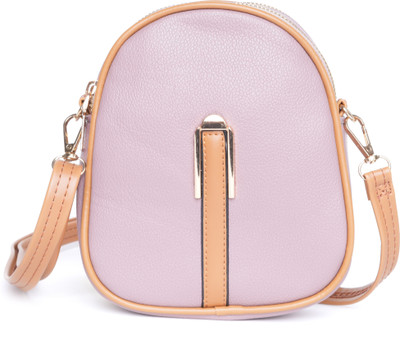 santorini Pink Sling Bag Nove Mini Crossbody Bag Small Shoulder Purse with Compartments