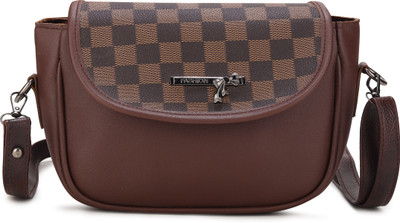 AVERAA Brown Hand-held Bag New Stylish Handbag For Womens And Girls