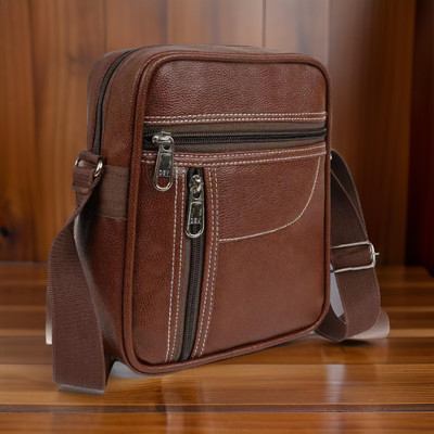 JairaJ Brown Sling Bag Men Sling Bag extra large