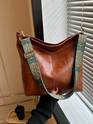 HaveGlam Brown Messenger Bag Trendy Korean style Shoulders Bags