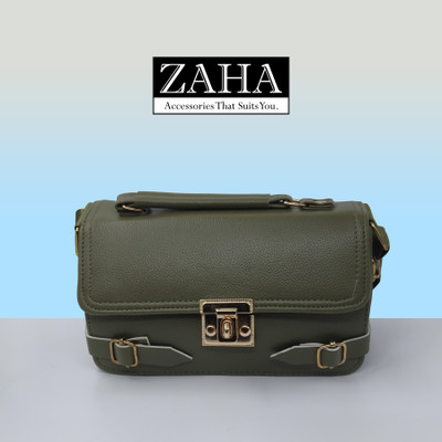ZAHA Green Sling Bag Heritage Sling Bag